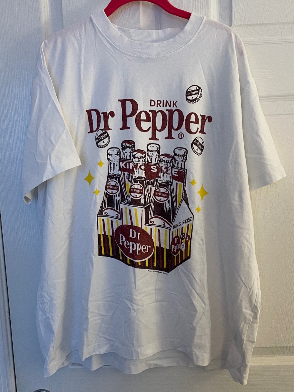 Abercrombie & Fitch Oversized Tee Dr Pepper Size XL NWOT